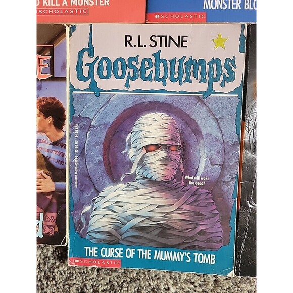 Vintage Lot 13 R.L. Stine Fear Street PB Goosebumps Series 2000 Mummy's Tomb - Picture 6 of 14
